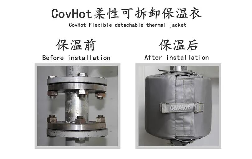 COVHOT?柔性可拆卸式<a href=http://m.freefrog.cn/e/tags/?tagname=%E4%BF%9D%E6%B8%A9%E8%A1%A3 target=_blank class=infotextkey>保溫衣</a>,蒸汽系統(tǒng)節(jié)能,節(jié)能保溫